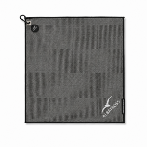 Magnetic Golf Towel (Grey with Black Trim)